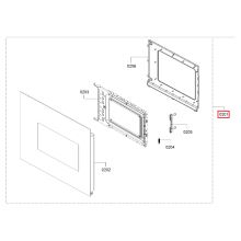 Дверь СВЧ Bosch BFL523.., BFL524..