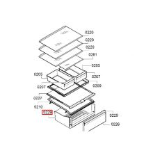 Ящик холодильника Bosch KGN39A/KGN39HI