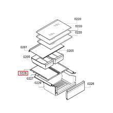 Полка холодильника Bosch RC492