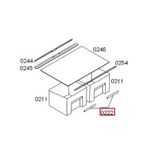 Ручка ящика холодильника Bosch KDN36/KDN40