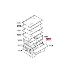 Ручка ящика холодильника Bosch KG57/KG4
