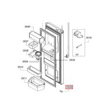 Упор ящика холодильника Bosch KFN91/KF91