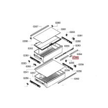 Шина холодильника Bosch KG49/KGN49