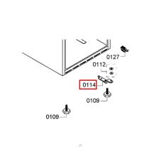 Шарнир двери холодильника Bosch KTR14/GSD10/KT14
