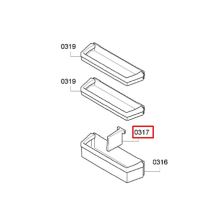 Разделитель для холодильника Bosch K81/K82/K83
