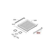Шина холодильника Bosch T24/CI24/RW41