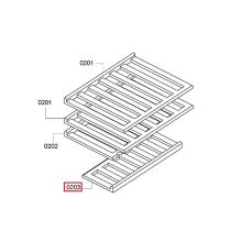 Полка холодильника Bosch KTW18/KSW