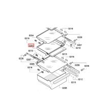 Стеклопанель холодильника Bosch RB287..