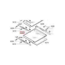 Стеклопанель холодильника Bosch RT289/RC2