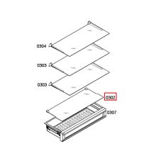 Стеклопанель холодильника Bosch RC4722/RC4727