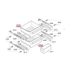 Ящик холодильника Bosch K8111X0
