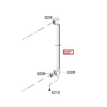 Ручка холодильника Bosch KAN92VI/KAD92AI