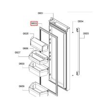 Уплотнитель холодильника Bosch KF91NP/KFN91PJ