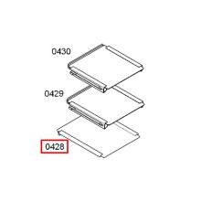 Стеклопанель холодильника Bosch RS295SKD/RS295