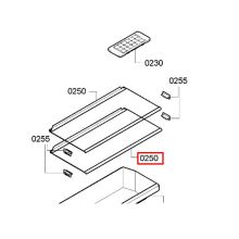 Стеклопанель холодильника Bosch K4336/K431