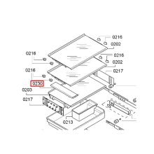Полка холодильника Bosch KI25/KI27/KI42