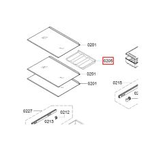Полка холодильника Bosch KMF46/KK22