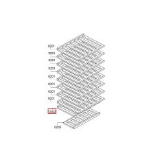 Полка холодильника Bosch KSW30V80TI