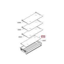 Стеклопанель холодильника Bosch RC4723/RC4727