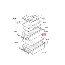 Стеклопанель холодильника Bosch KGN39A