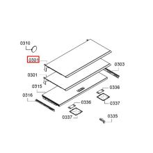 Полка холодильника Bosch RY492/RC492/RB492