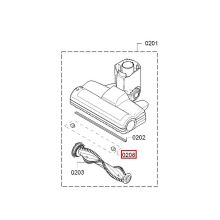 Колеса щетки пылесоса Bosch BBH/BBS
