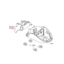Верхняя часть корпуса пылесоса Bosch BSG81/82