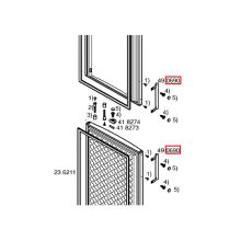 Ручка холодильника Bosch KG3/KG4/KS