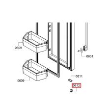 Направляющая крышки для холодильника Bosch KFN91/KF91
