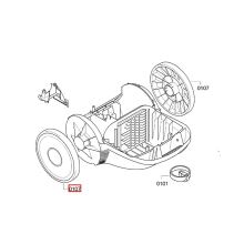 Колесо для пылесоса Bosch BSGL2/BSGMOVE2GB