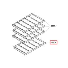 Полка двери холодильника Bosch KFW18A40