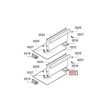 Стеклопанель холодильника Bosch G46/RB28