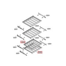 Полка холодильника Bosch RW424