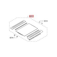 Стеклопанель холодильника Bosch KIR25/KI25/K81