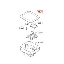 Крышка бака зерен для кофемашины Bosch TI95