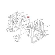 Корпус кофемашины Bosch C77/TK76