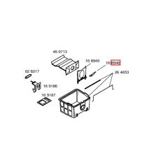 Пружина держателя мешка пылесоса Bosch BHS/BSF