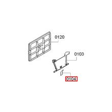Пружина держателя мешка пылесоса Bosch VSZ/BSGL