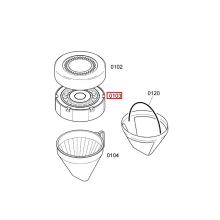Крышка кофеварки Bosch TKA8SL1