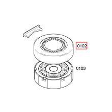 Крышка контейнера фильтра кофемашины Bosch TKA8SL1