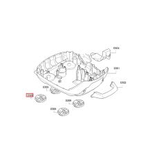 Ролик пылесоса Bosch BSGL5/BGL8