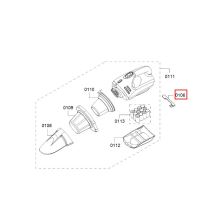 Щетка для чистки пылесоса Bosch BBHMOVE1