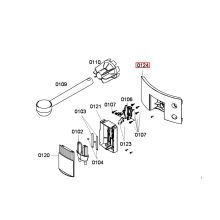 Панель кофемашины Bosch C766/BICM24