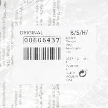 Толкатель комбайна Bosch прозрачный MC/MCM/MK/MUM