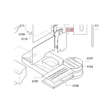 Панель кофемашины Bosch TK73001
