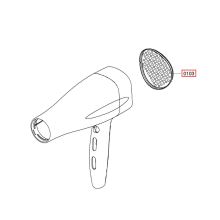 Крышка фена Bosch PHD9960