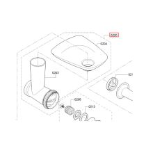 Лоток и корпус шнека мясорубки Bosch MFW25