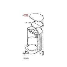 Крышка кофеварки Bosch TC52/TKA63