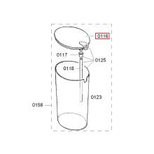 Крышка бака молока кофеварки Bosch TCA6/TK6