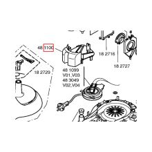 Крышка для комбайна Bosch MCM5/MK5